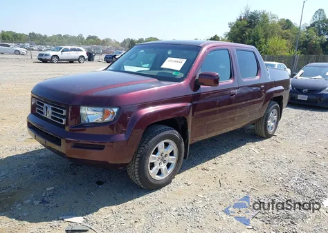 2008 Honda Ridgeline Rts z USA, uszkodzony, nr VIN 2HJYK164X8H522229